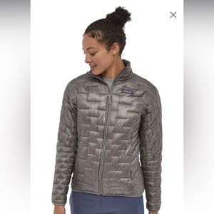 NWT Patagonia micro puff jacket in feather grey